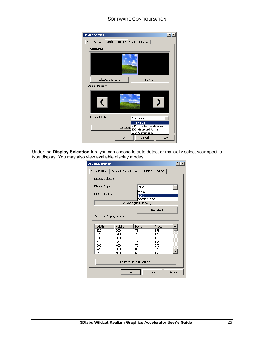 3DLABS WILDCAT REALIZM 100 User Manual | Page 25 / 51