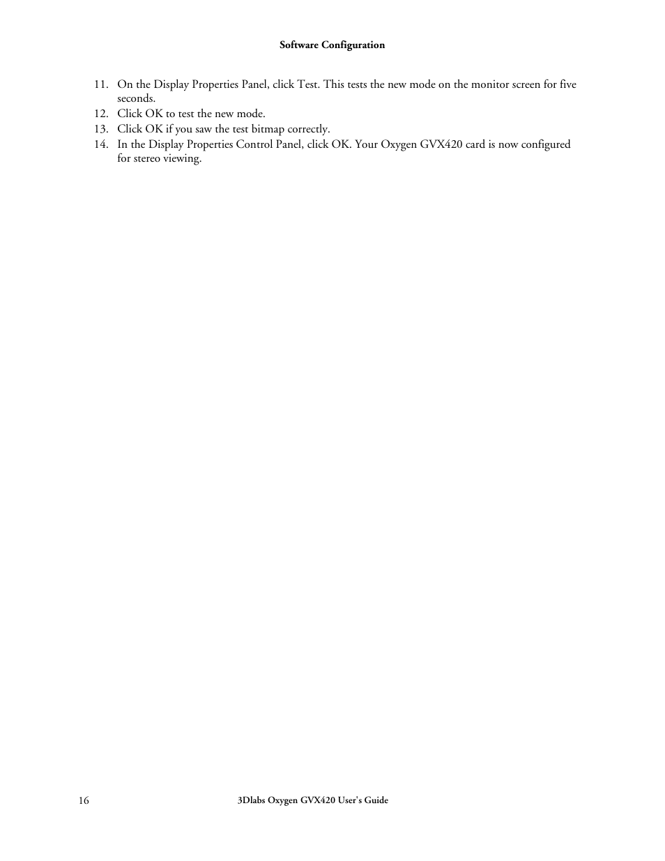 3DLABS Oxygen GVX420 User Manual | Page 26 / 44