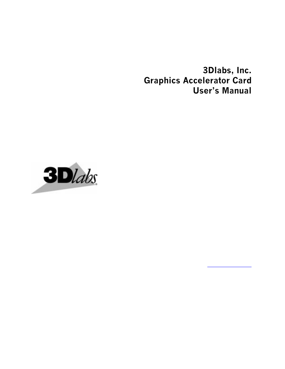 3DLABS Oxygen GVX1 Pro User Manual | 34 pages
