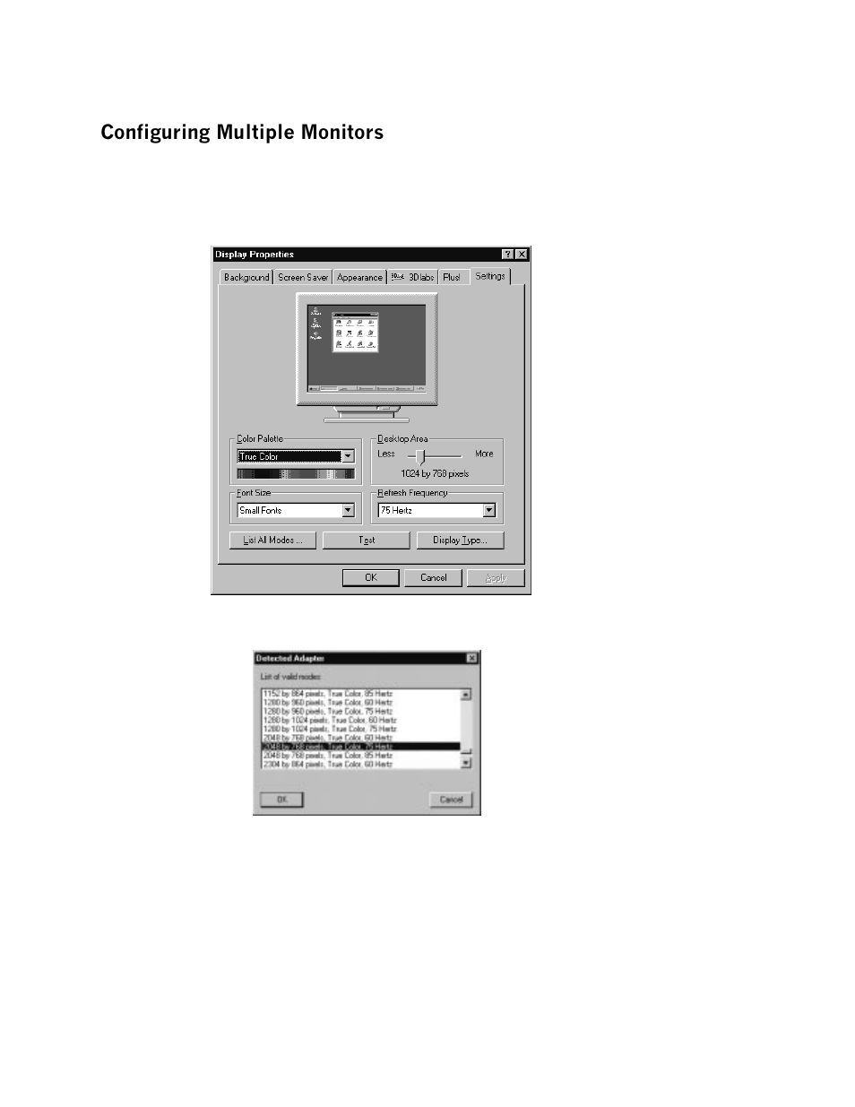 Rqiljxulqj0xowlsoh0rqlwruv | 3DLABS Oxygen GVX1 Pro User Manual | Page 19 / 34