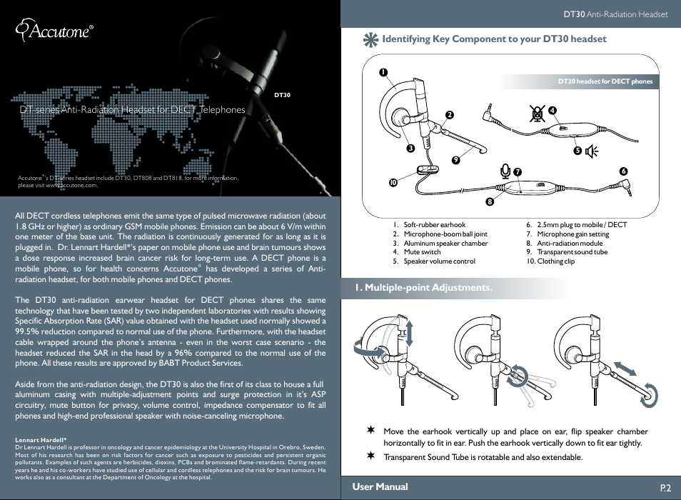 Accutone DT30 User Manual | Page 2 / 4