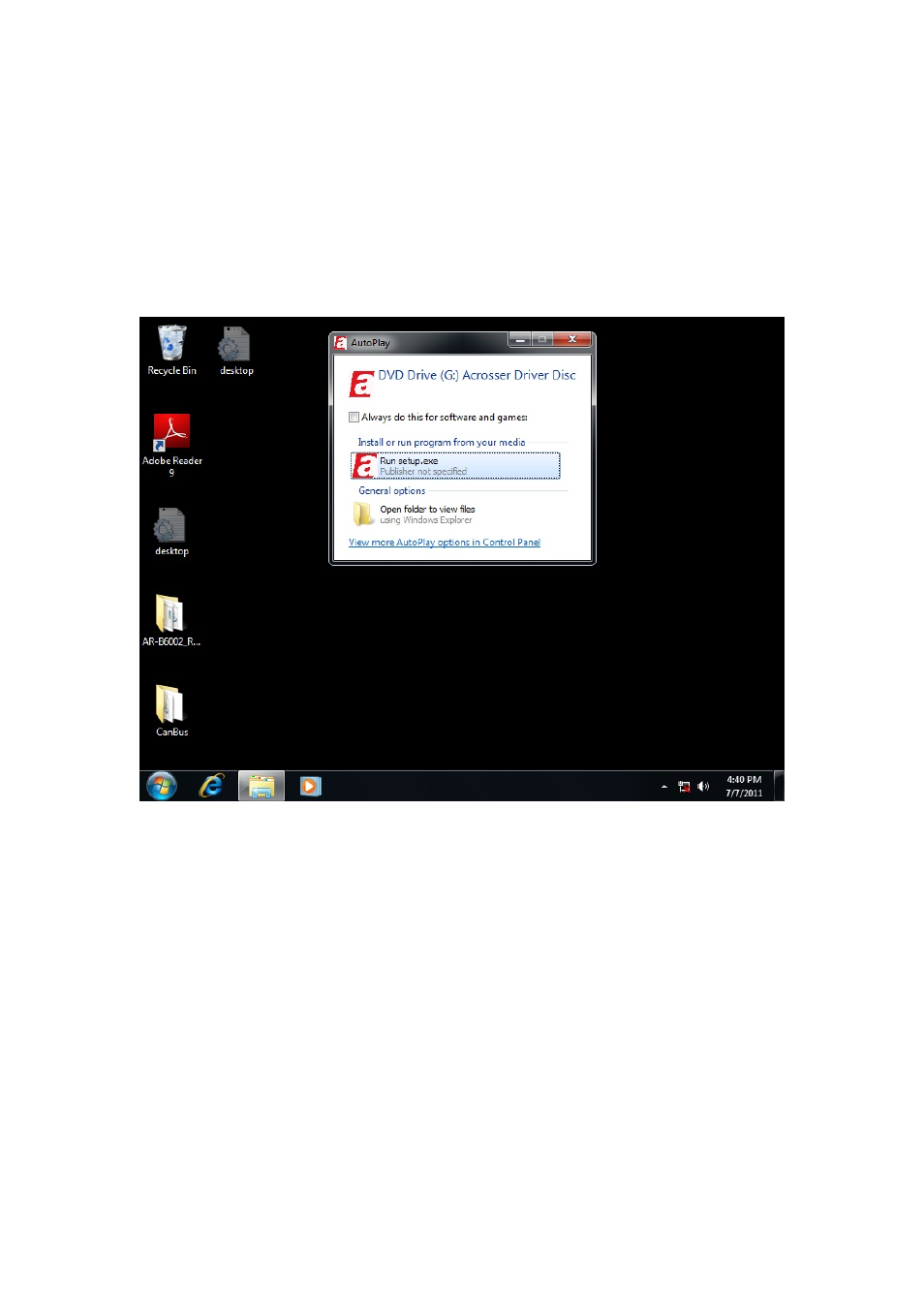 3 windows 7 32/64bit driver installation | Acrosser AR-ES6003FL User Manual | Page 48 / 57
