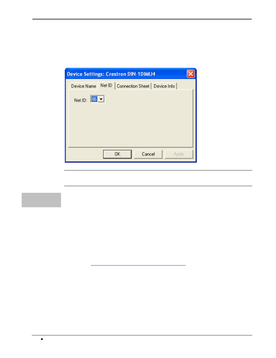 Example program | Crestron electronic DIN Rail Universal Dimmer DIN-1DIMU4 User Manual | Page 24 / 36