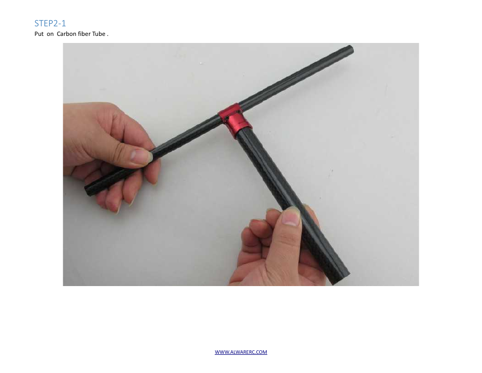 Step2-1 | Alwarerc Alware Landing Gear for Phantom 1/ 2 User Manual | Page 5 / 16