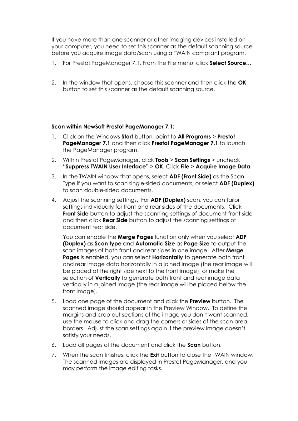 Ambir ImageScan Pro 820i User Manual | Page 23 / 38