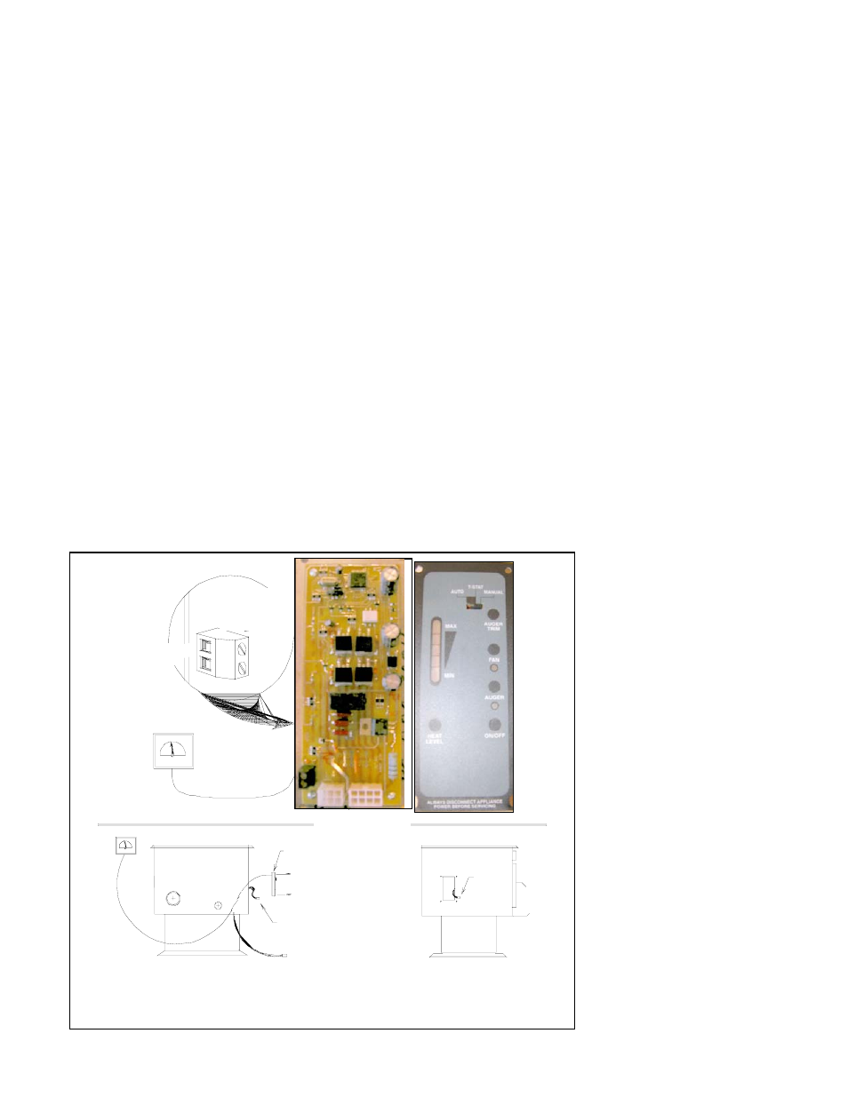 Dc control panel/thermostat hook-up | American Energy Systems MagnuM Baby Countryside User Manual | Page 20 / 43