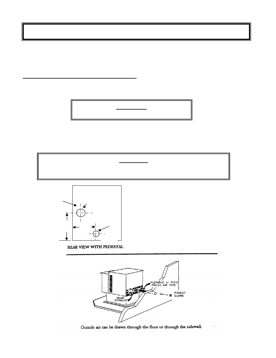 Installation configurations, Warning, Caution | American Energy Systems MagnuM Baby Countryside User Manual | Page 13 / 42