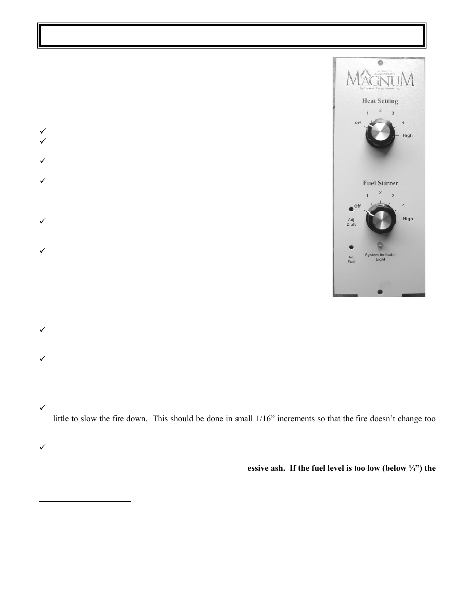 Lighting instructions (7500 furnace) | American Energy Systems MagnuM 7500 User Manual | Page 23 / 44