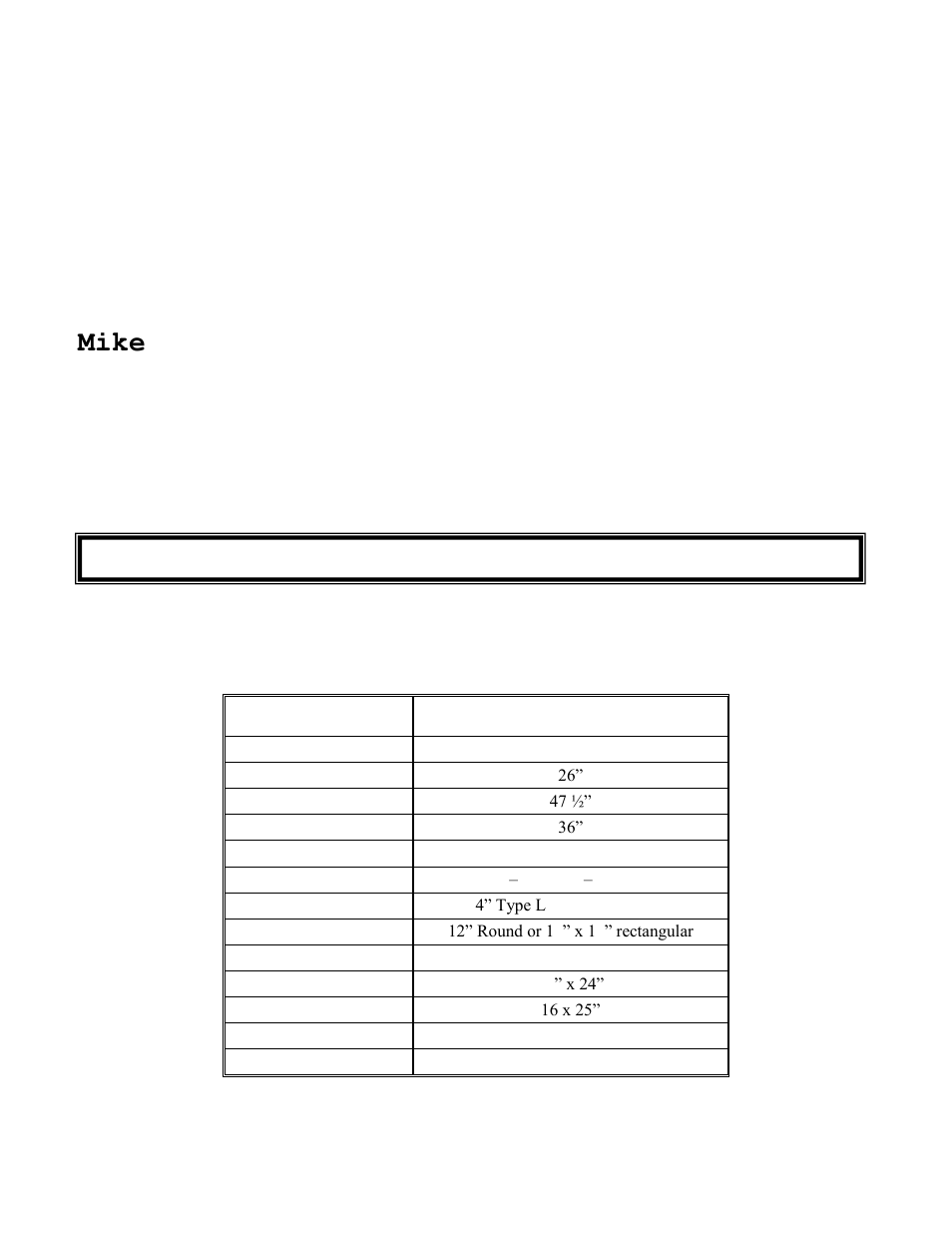 Mike, Specifications | American Energy Systems MagnuM 7500 User Manual | Page 3 / 44