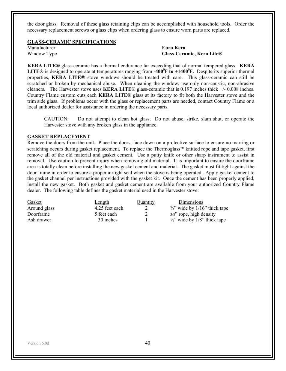 American Energy Systems Harvester User Manual | Page 40 / 57