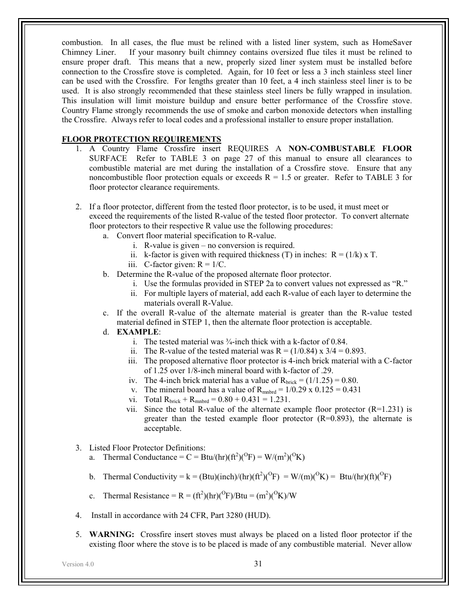 American Energy Systems Crossfire Pellet User Manual | Page 31 / 59
