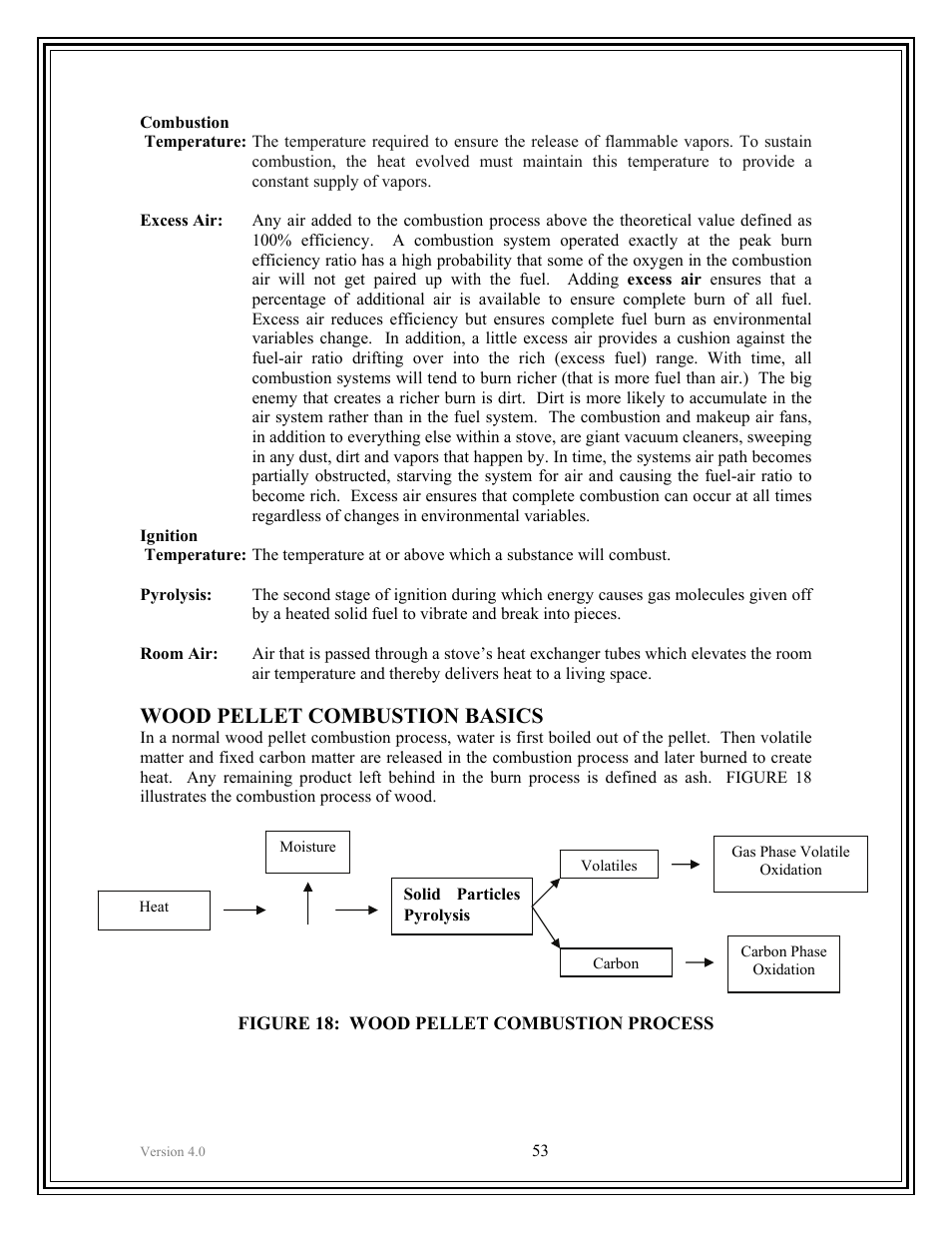 Wood pellet combustion basics | American Energy Systems Crossfire Pellet User Manual | Page 53 / 59