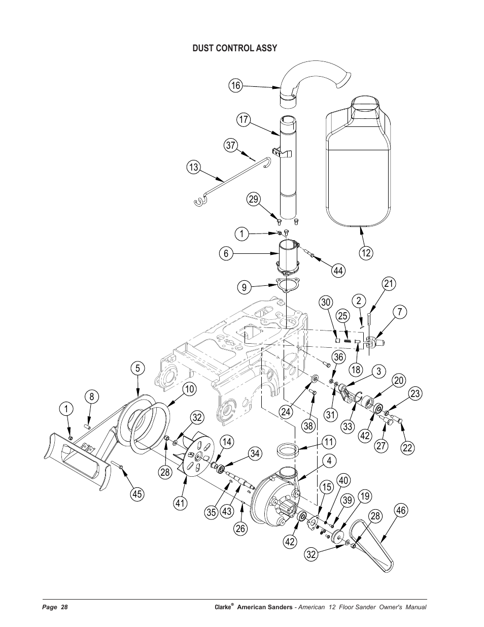 American Sanders American 12 Drum Sanders User Manual | Page 28 / 40