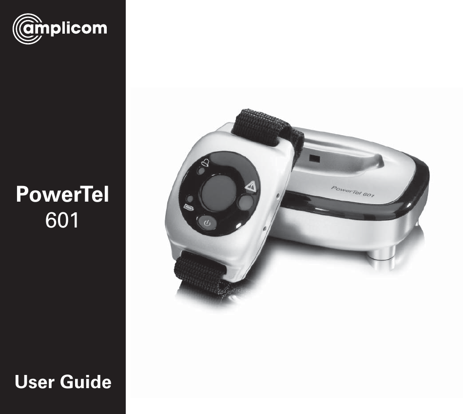 Amplicom PowerTel 60 Wireless Wrist Shaker User Manual | 28 pages