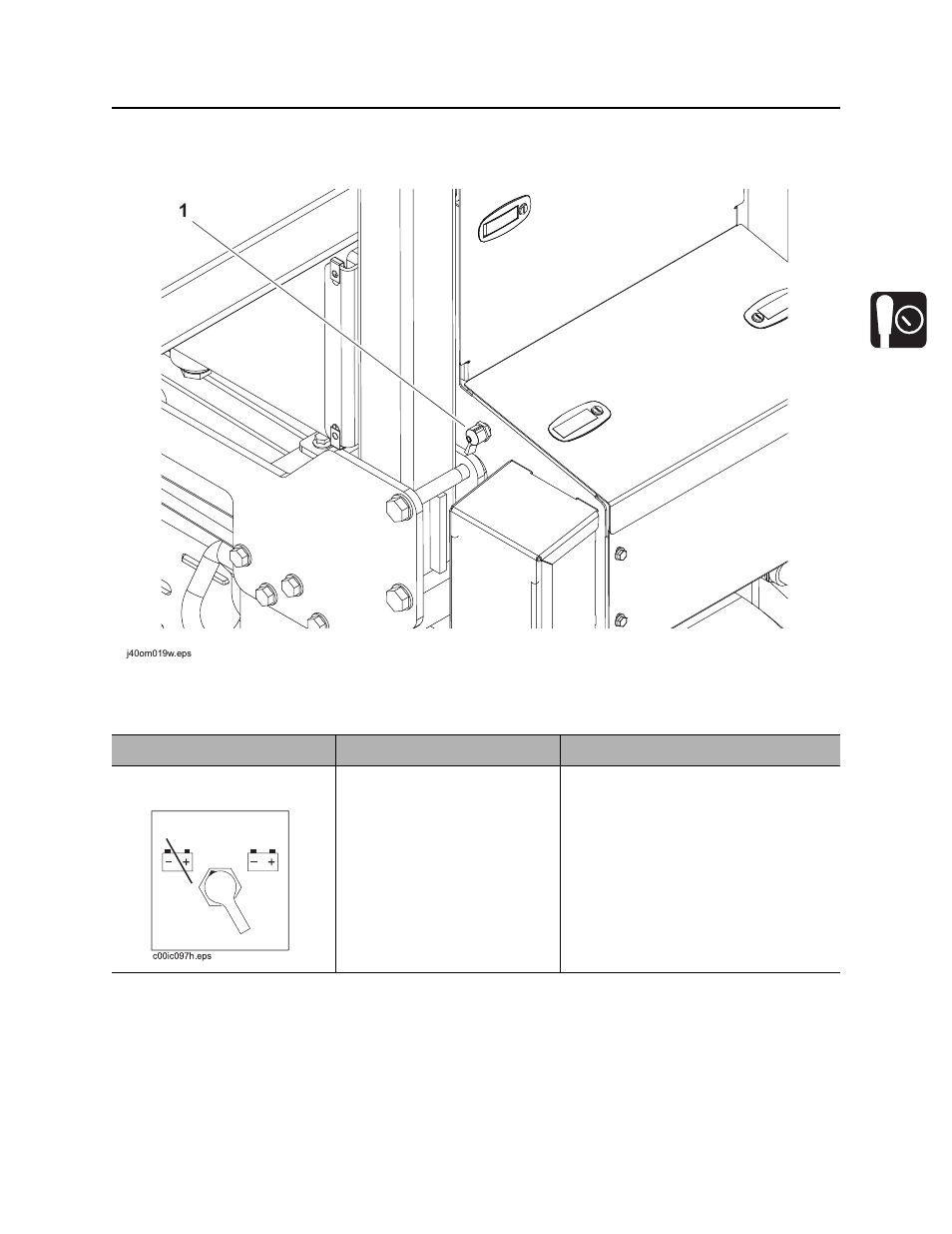 Battery, Jt60/jt60 all terrain operator’s manual | Ditch Witch JT60AT User Manual | Page 51 / 218