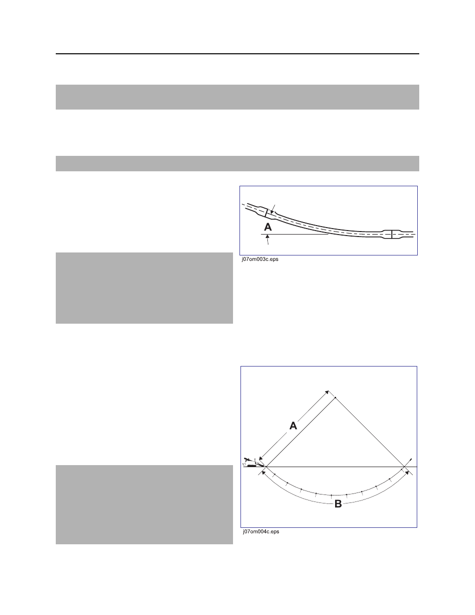 Recommended bend limits, Jt60/jt60 all terrain operator’s manual | Ditch Witch JT60AT User Manual | Page 68 / 218