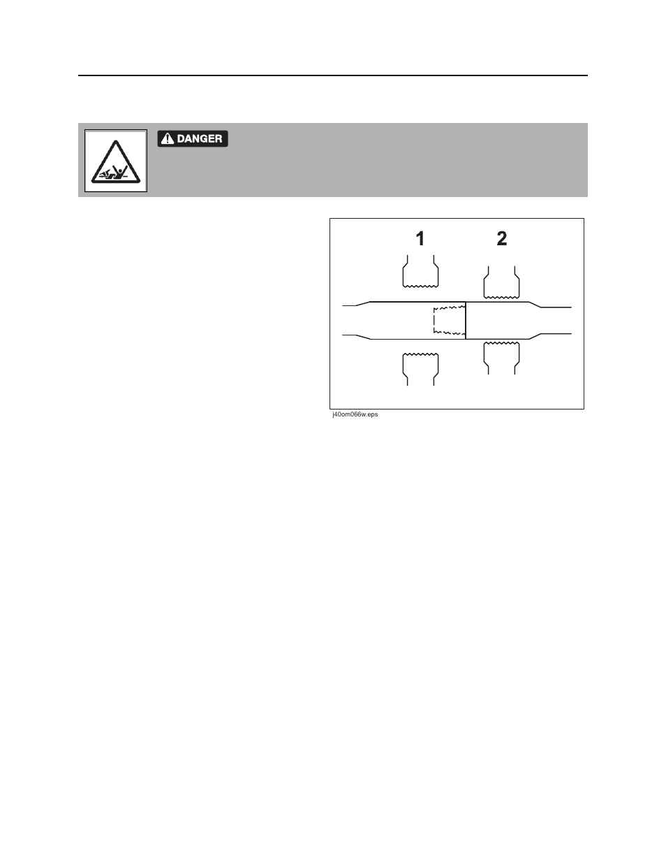 Clamp pipe, Jt60/jt60 all terrain operator’s manual | Ditch Witch JT60AT User Manual | Page 98 / 218