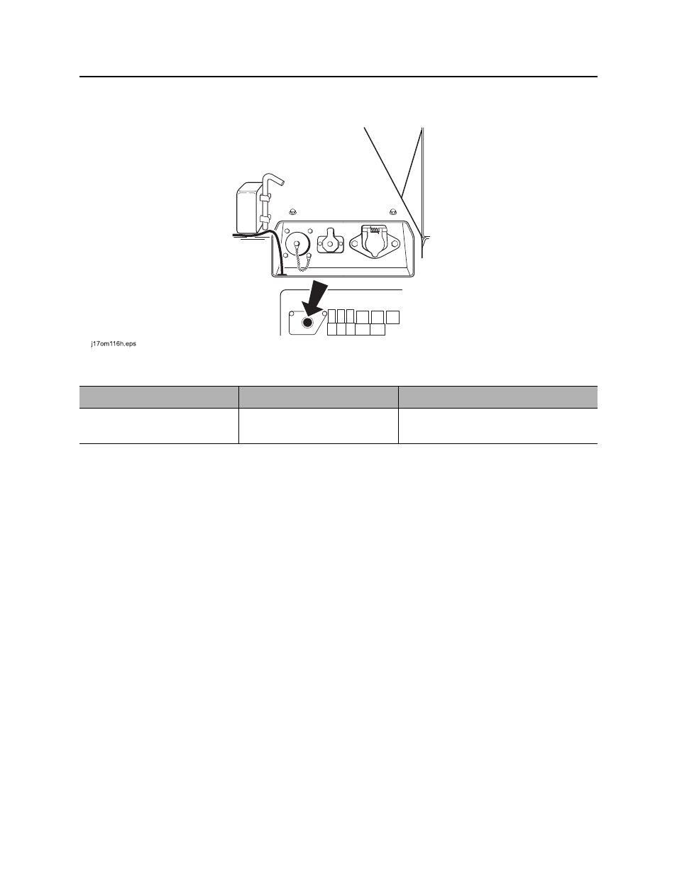 Engine diagnostic connector | Ditch Witch JT100AT User Manual | Page 67 / 243