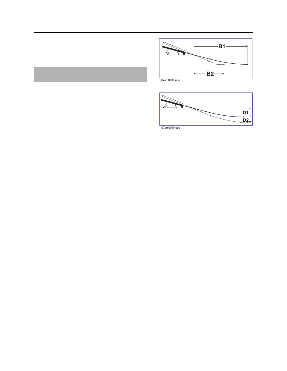 Minimum setback, Minimum depth | Ditch Witch JT100AT User Manual | Page 91 / 243