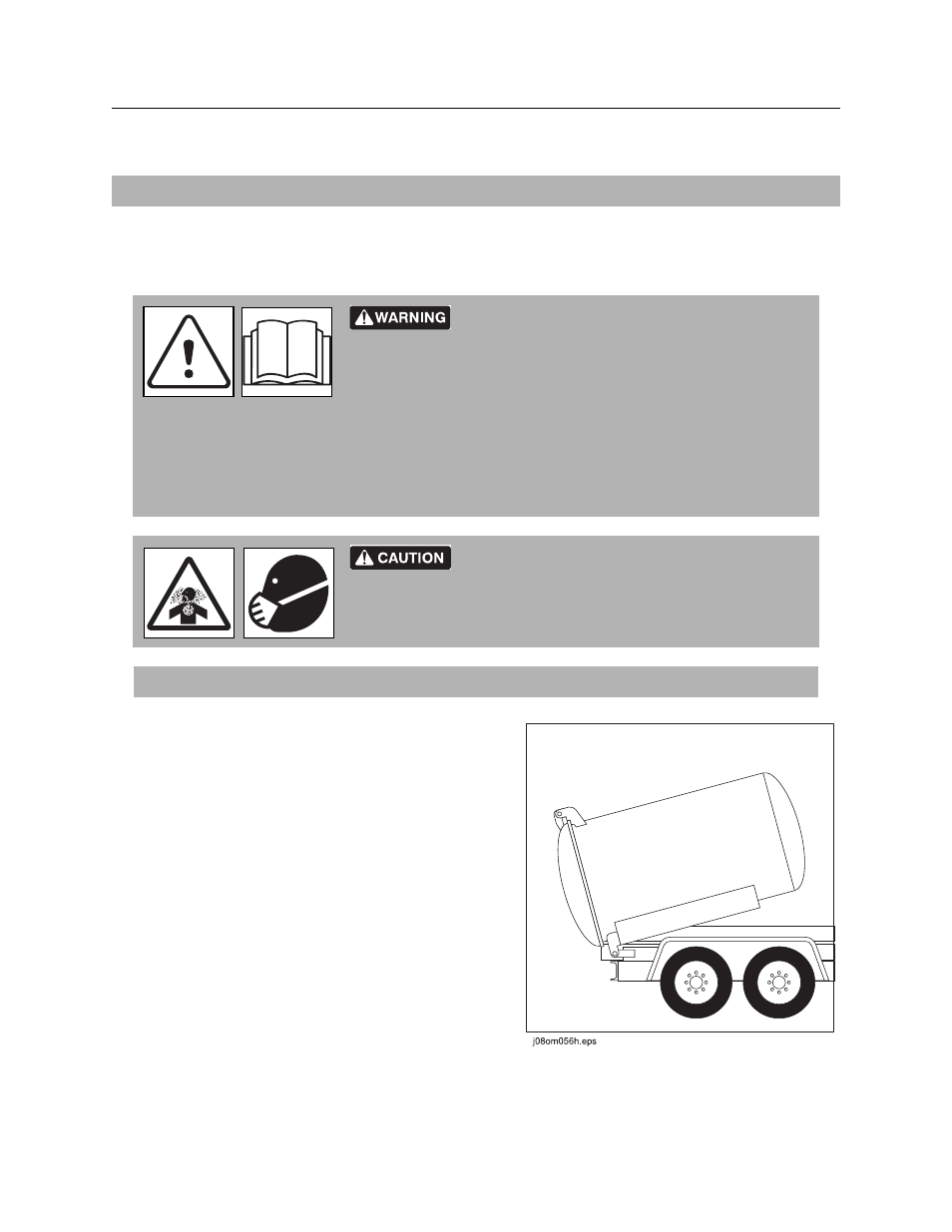 Drain tank, Ge 48) o, Mv800 operator’s manual | Ditch Witch MV800 User Manual | Page 49 / 111