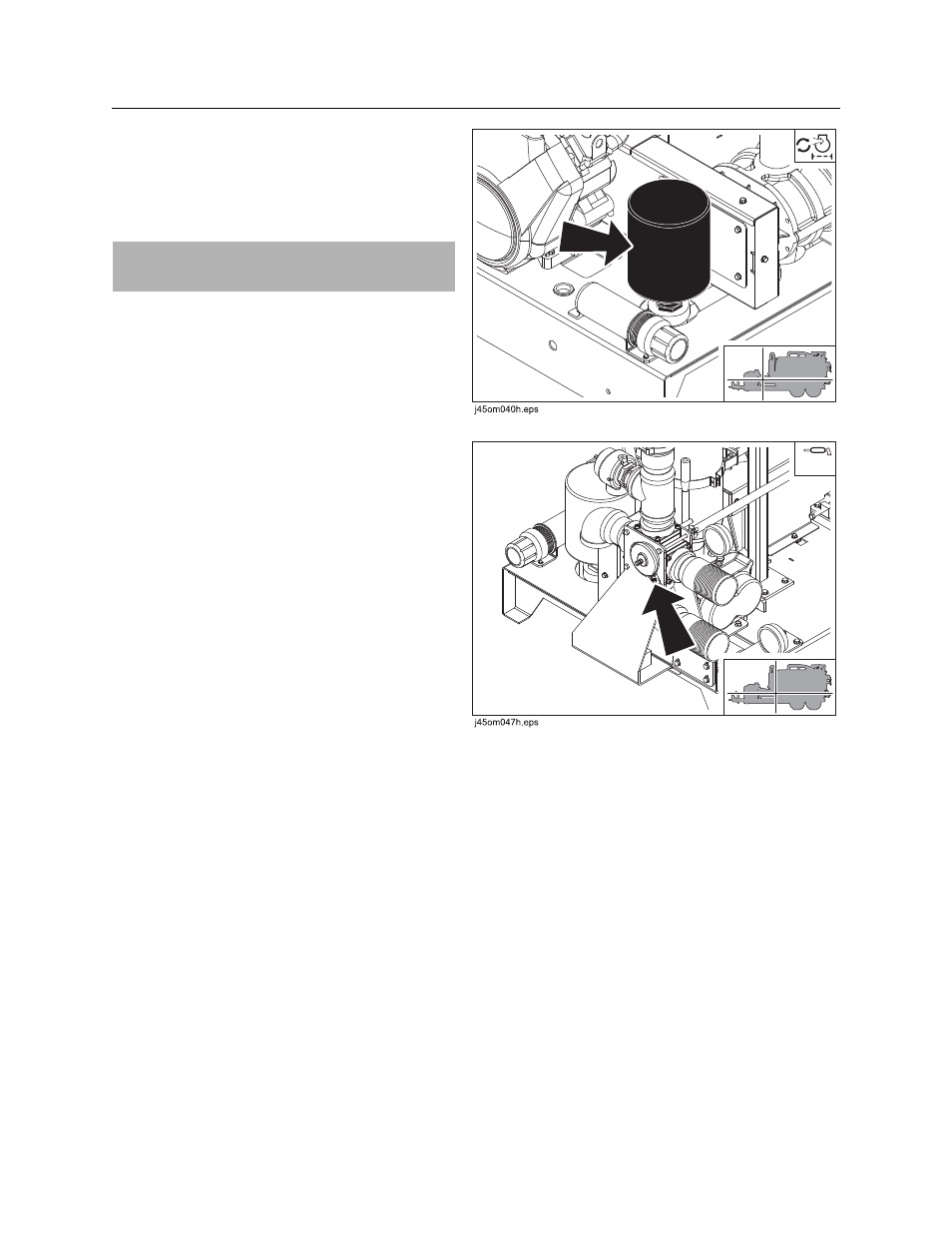 Lube reverse flow 4-way valve, Mv800 operator’s manual | Ditch Witch MV800 User Manual | Page 85 / 111