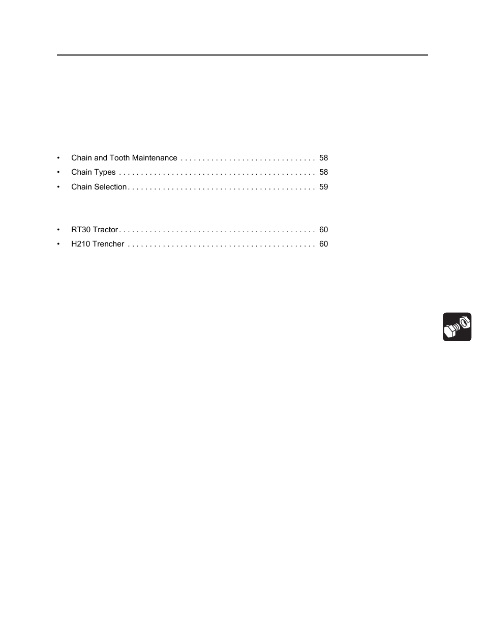 Systems and equipment, Chapter contents | Ditch Witch RT30 User Manual | Page 58 / 97