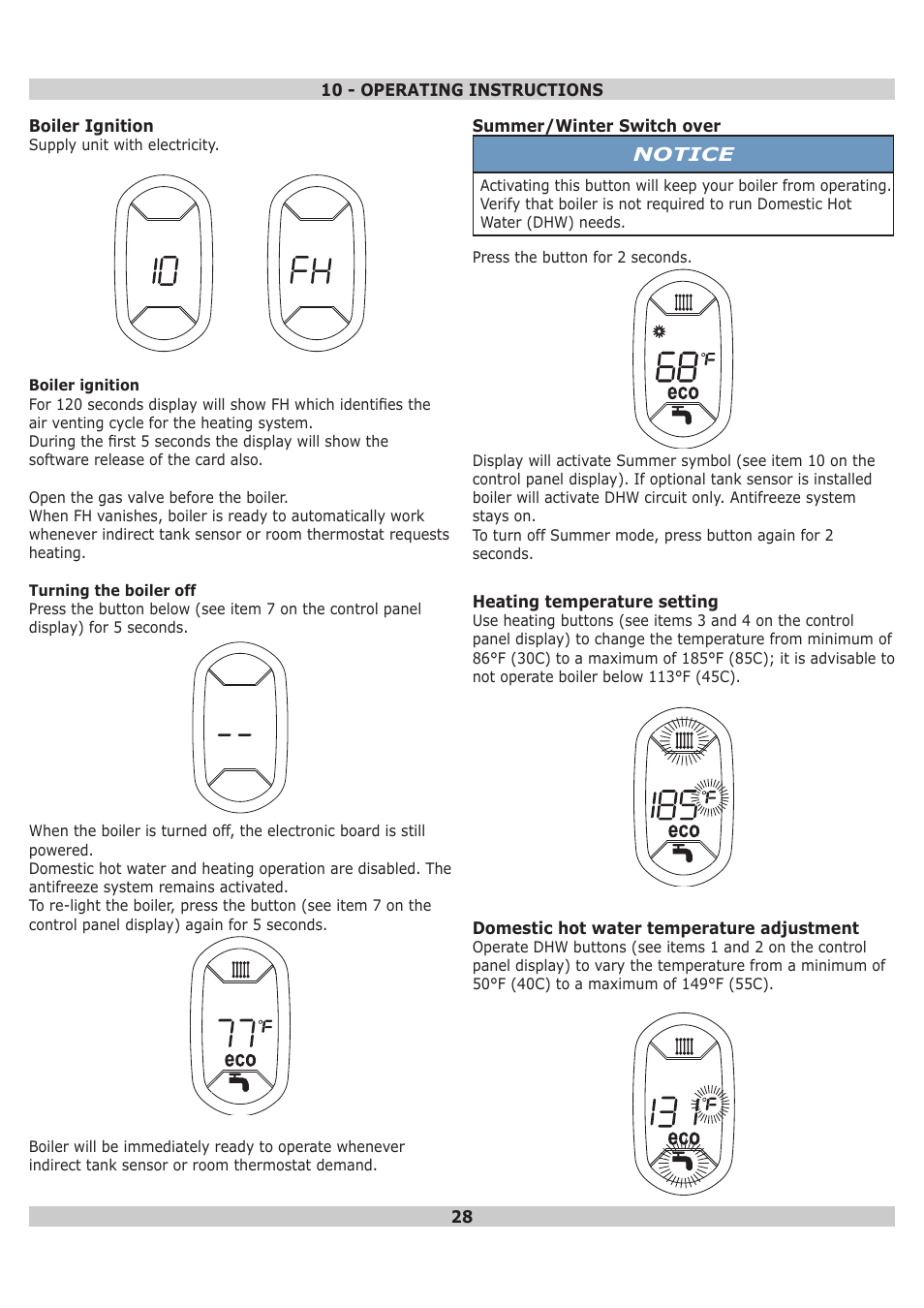 Dunkirk DWB Series User Manual | Page 28 / 52