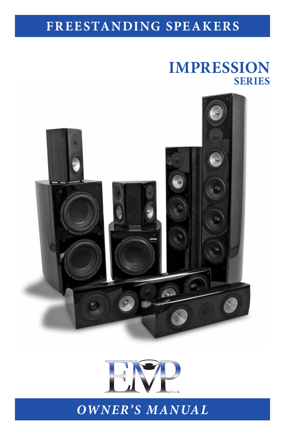EMP Tek Impression Series Speakers User Manual | 16 pages
