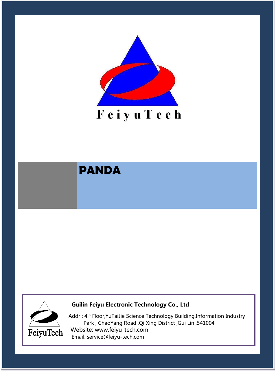 FeiYu Tech Panda Autopilot User Manual | 53 pages