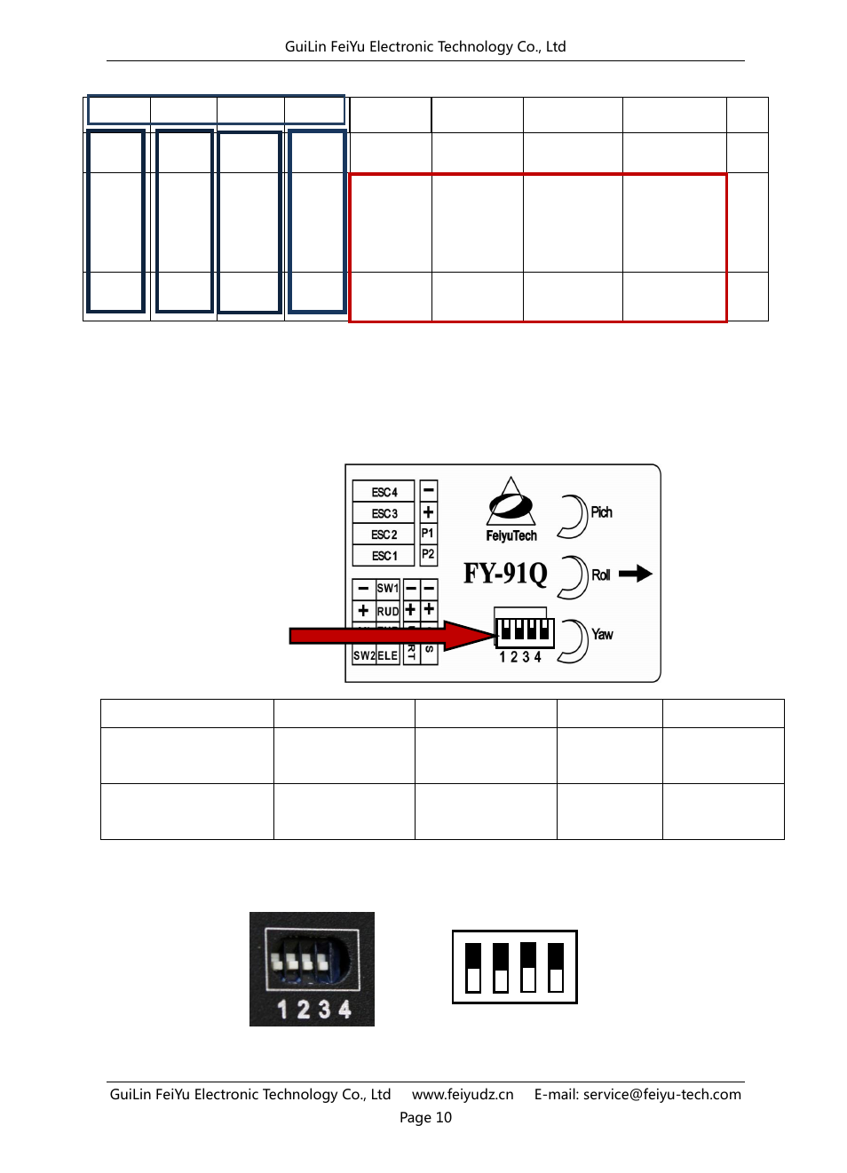 FeiYu Tech FY-91Q User Manual | Page 11 / 27