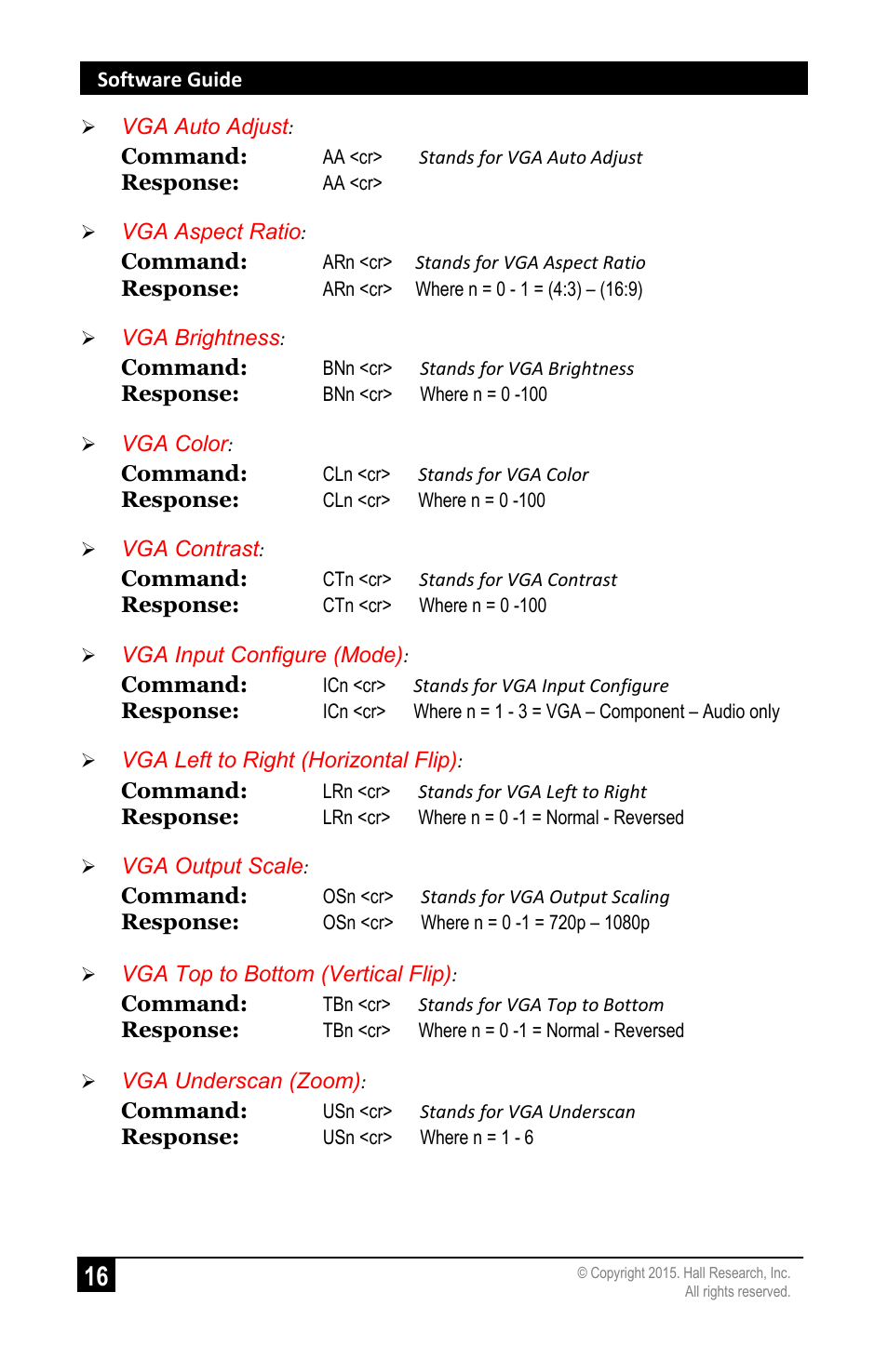 Hall Research UHBX-SW3-WP User Manual | Page 18 / 20