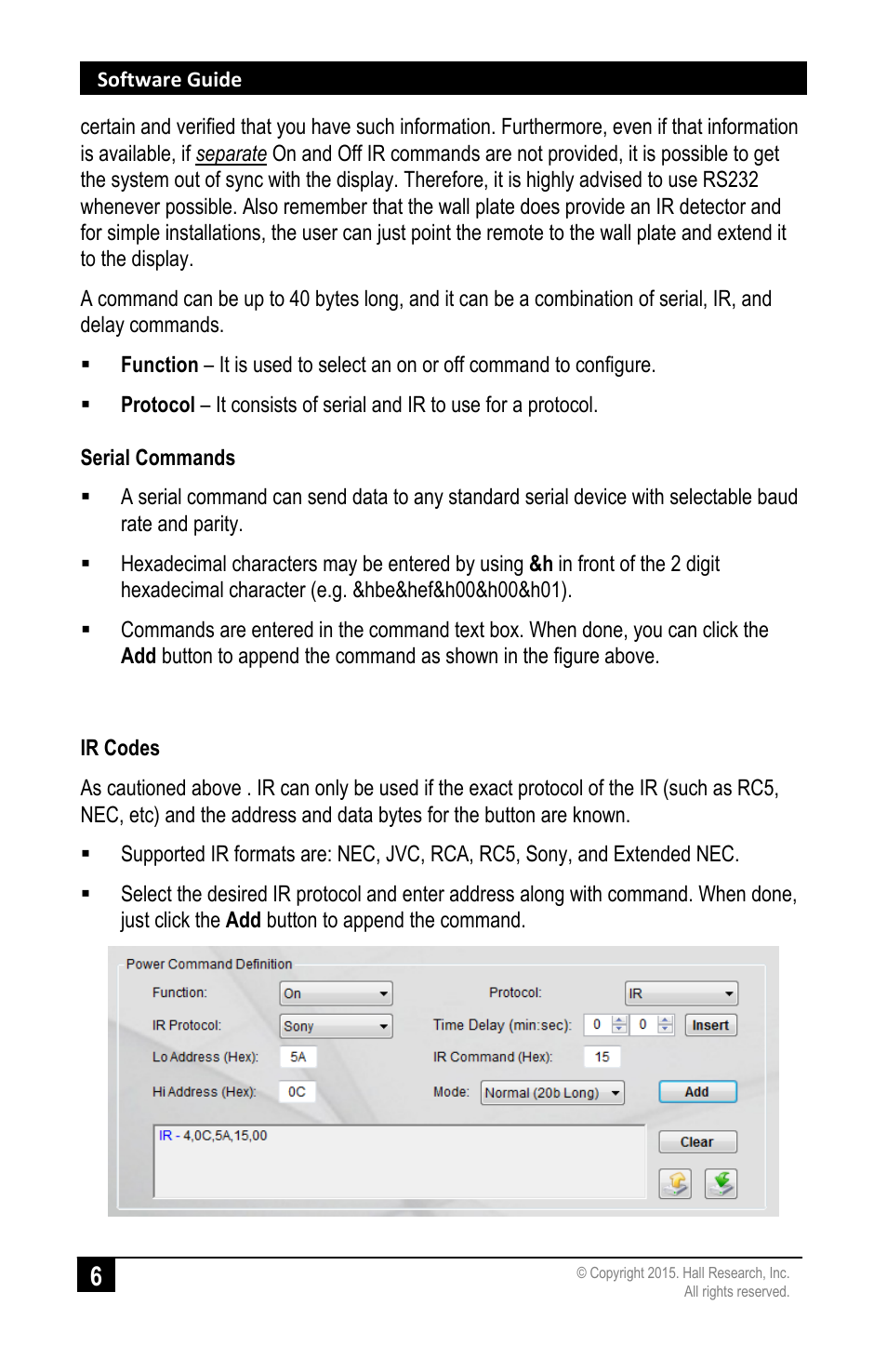 Hall Research UHBX-SW3-WP User Manual | Page 8 / 20