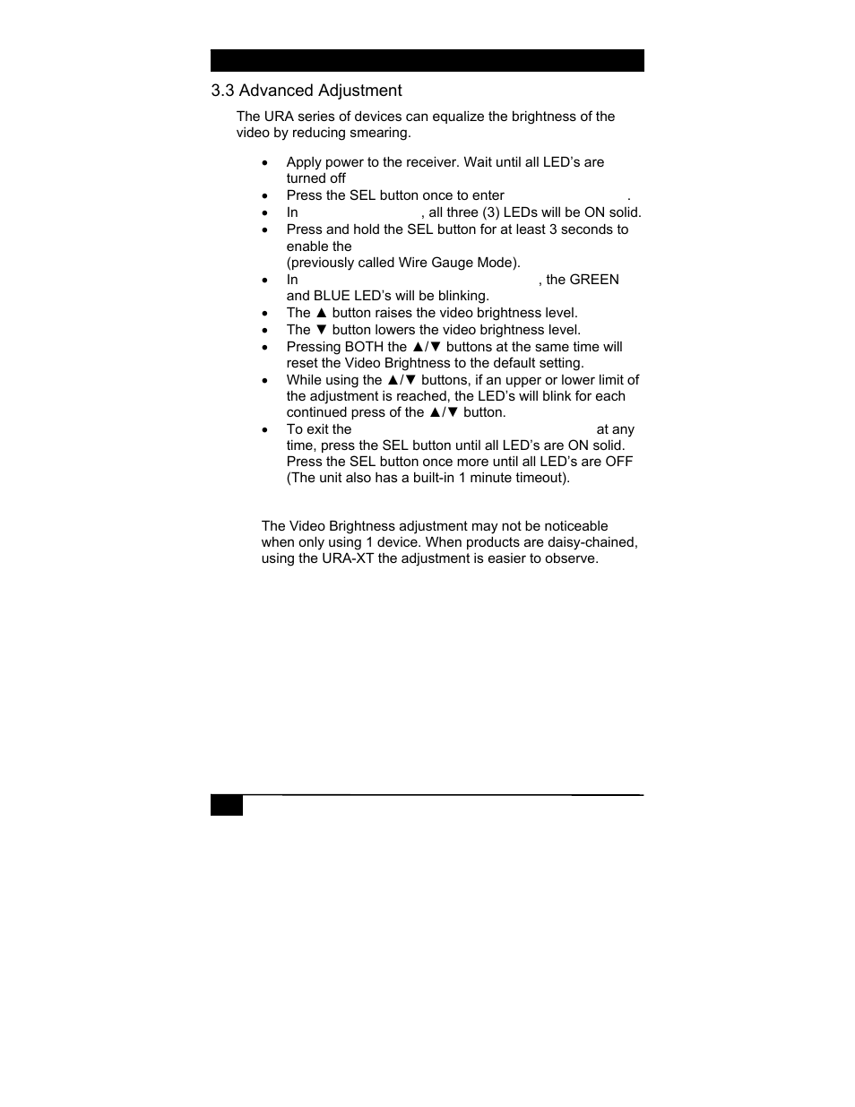 Hall Research URA-XT User Manual | Page 12 / 20