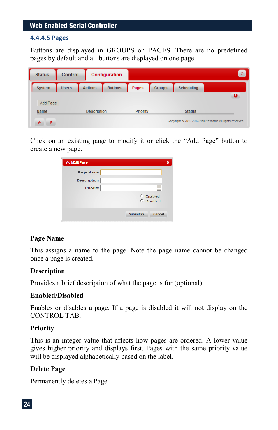 Hall Research CNT-IP-2 User Manual | Page 24 / 29