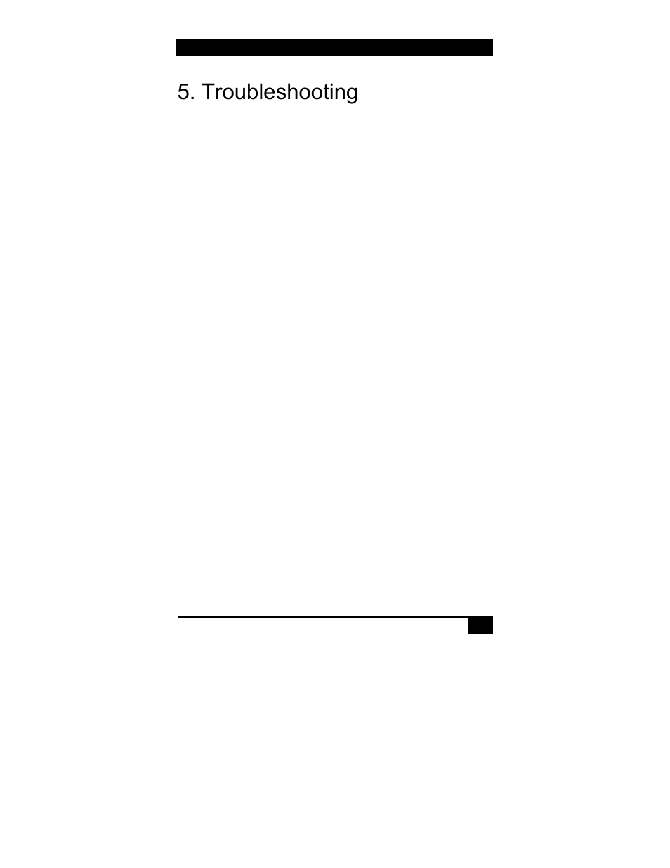 Troubleshooting | Hall Research TVB-400A User Manual | Page 17 / 20