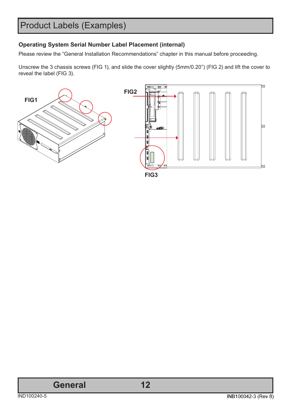 12 product labels (examples), General | Hatteland Display HM C01 (Rugged) User Manual | Page 12 / 52