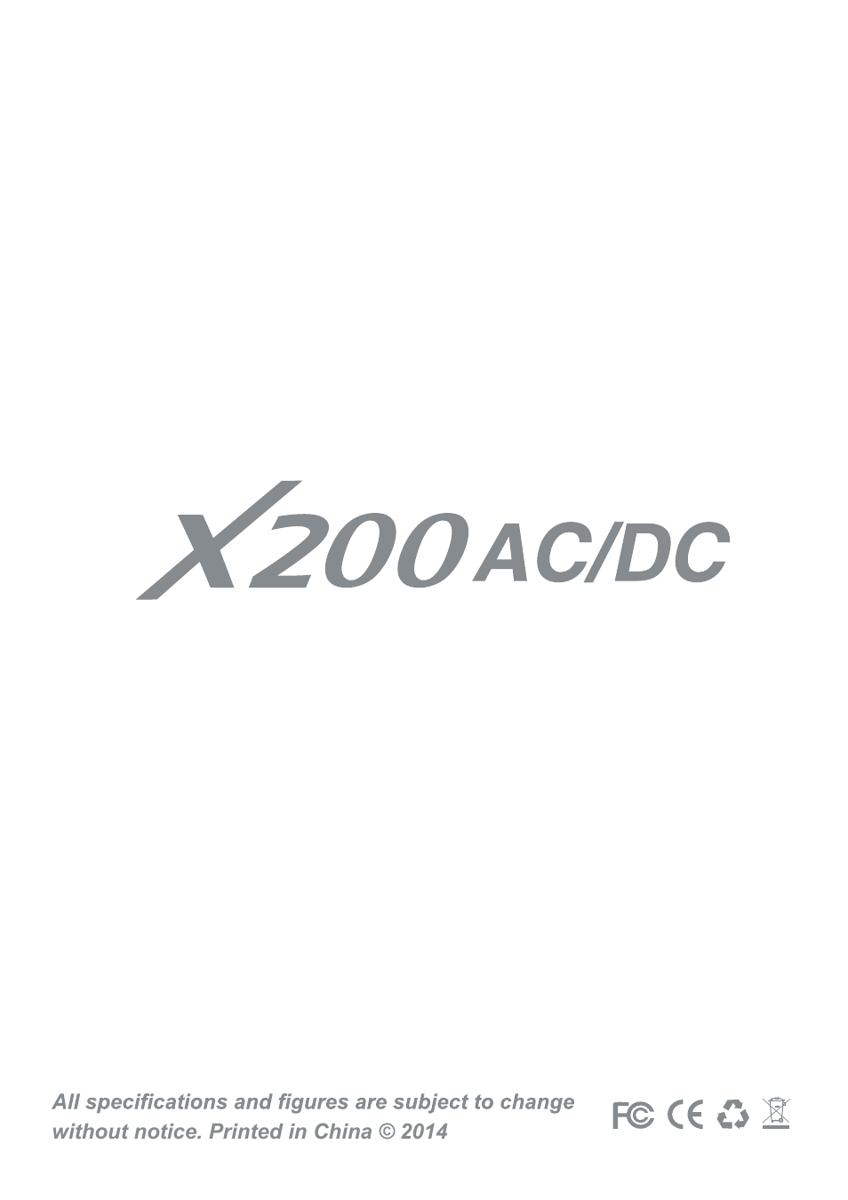 Imaxrc X200AC-DC User Manual | Page 39 / 39