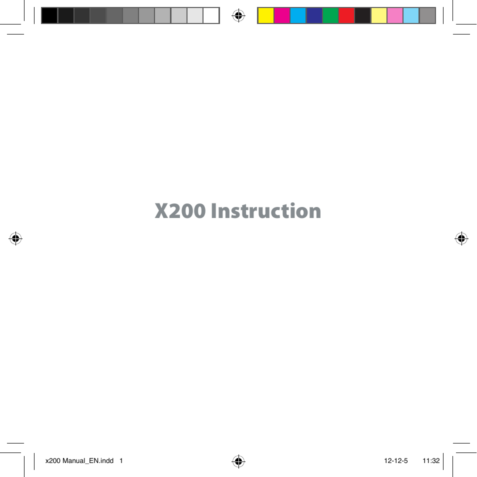 Imaxrc X200 User Manual | 96 pages