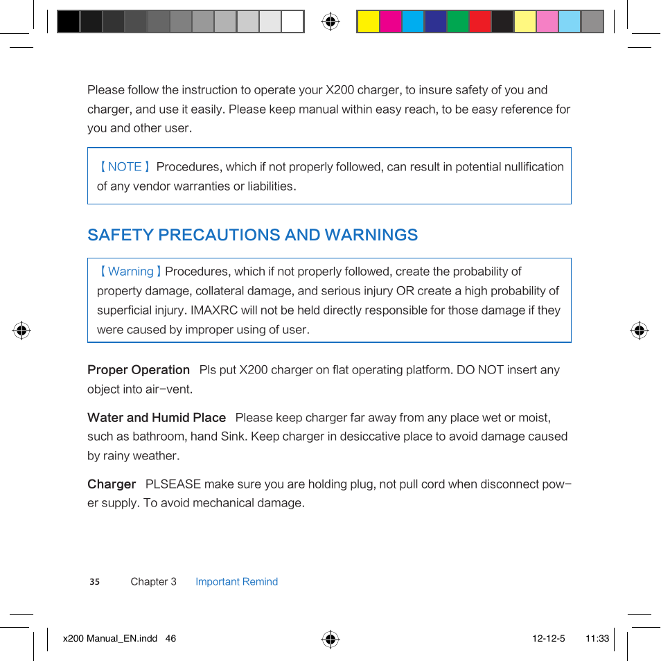 Imaxrc X200 User Manual | Page 46 / 96