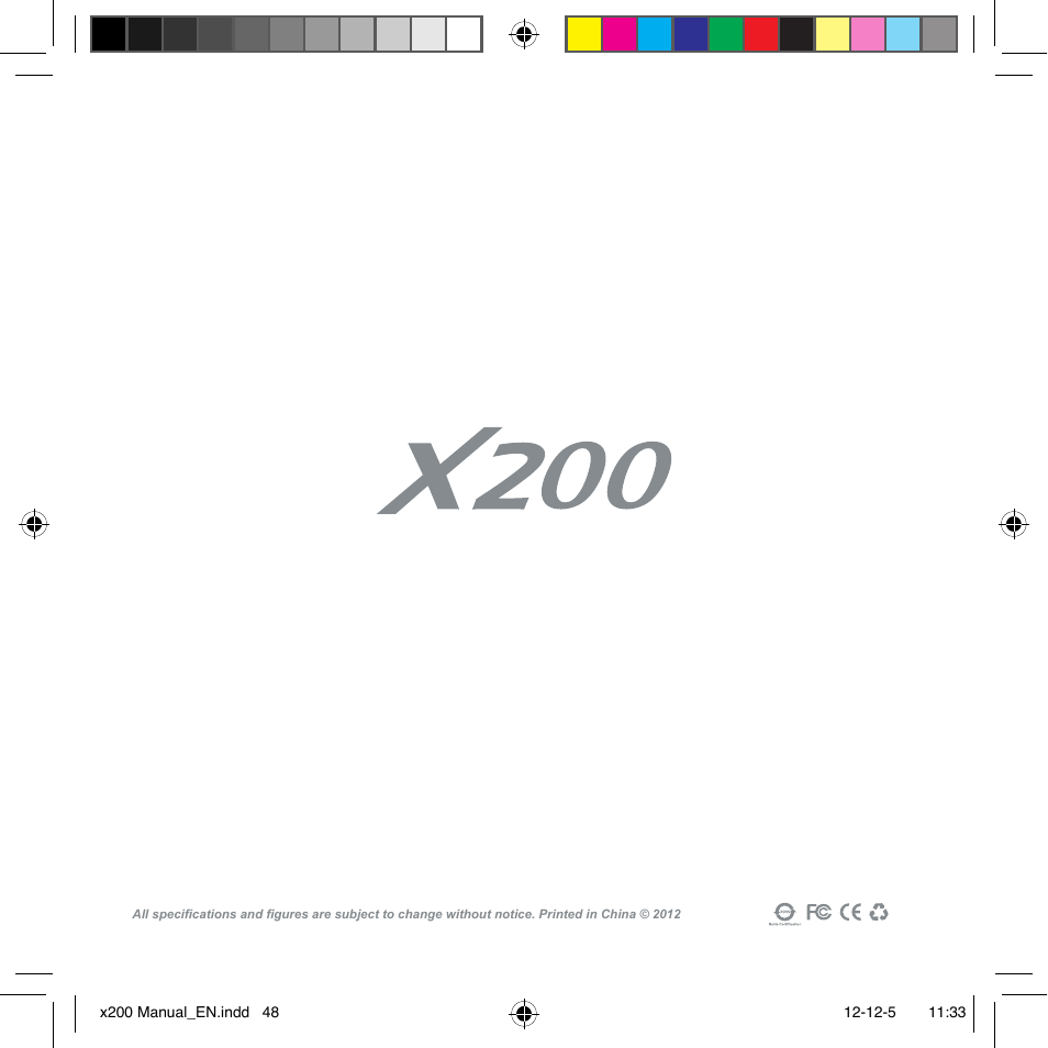 Imaxrc X200 User Manual | Page 48 / 96