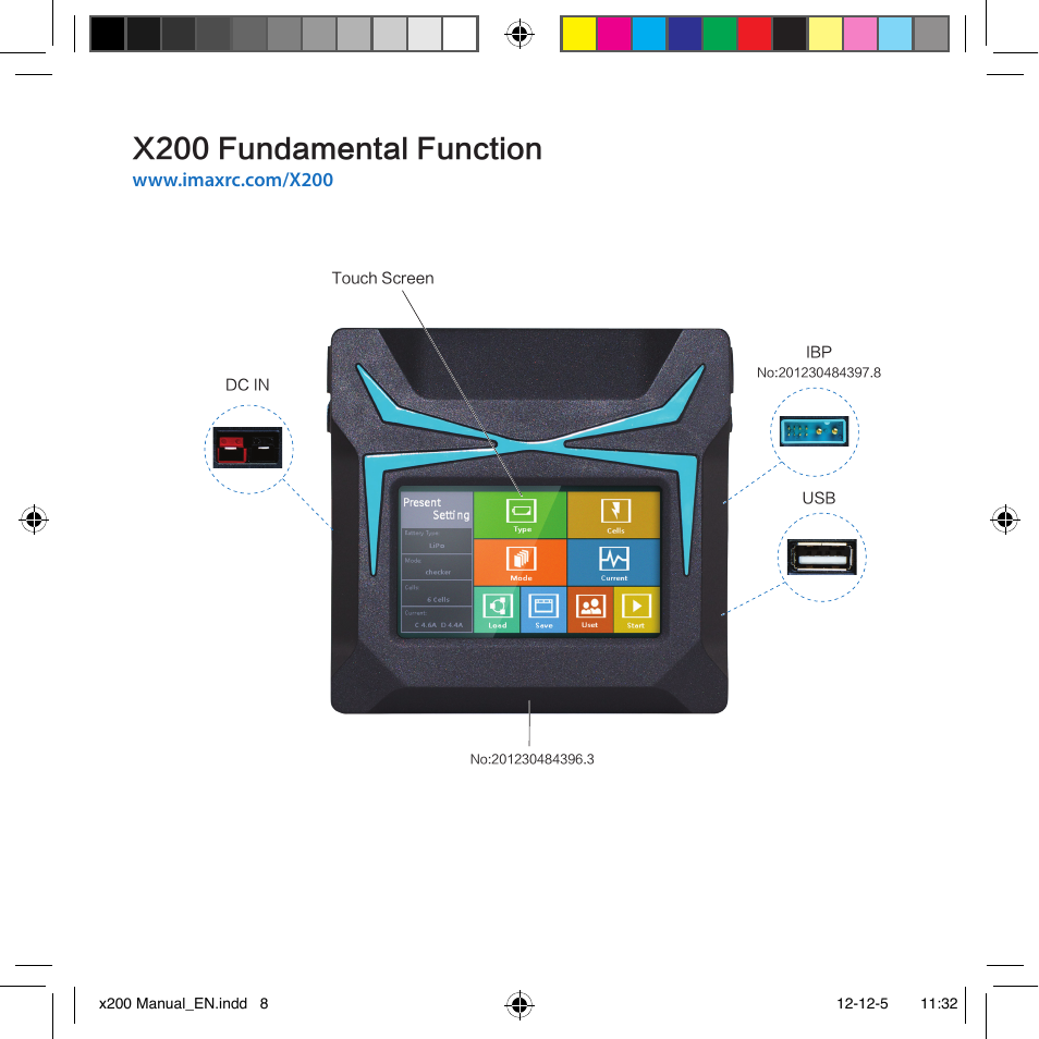 Imaxrc X200 User Manual | Page 8 / 96