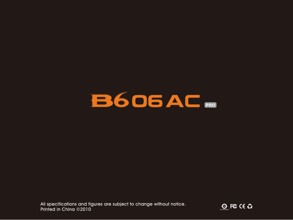 06 ac | Imaxrc B606-AC-PRO User Manual | Page 20 / 20