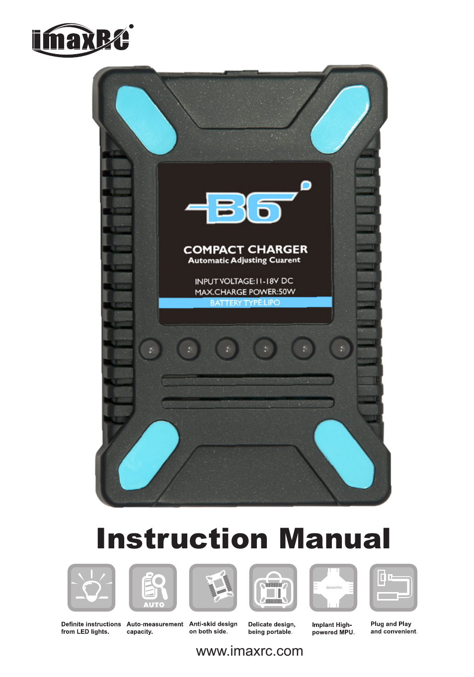 Imaxrc B6-Compact User Manual | 16 pages