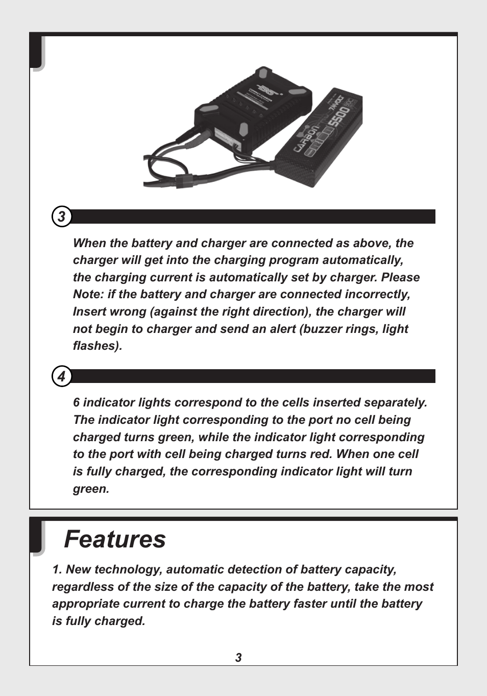 Features | Imaxrc B6-Compact User Manual | Page 5 / 16