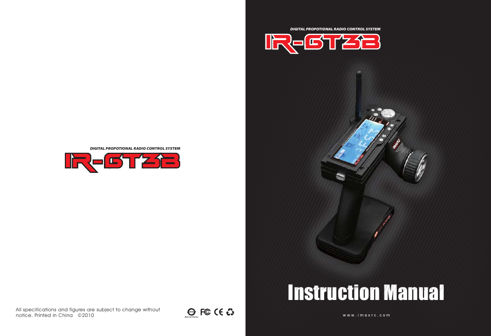 Imaxrc IR-GT3B User Manual | 16 pages