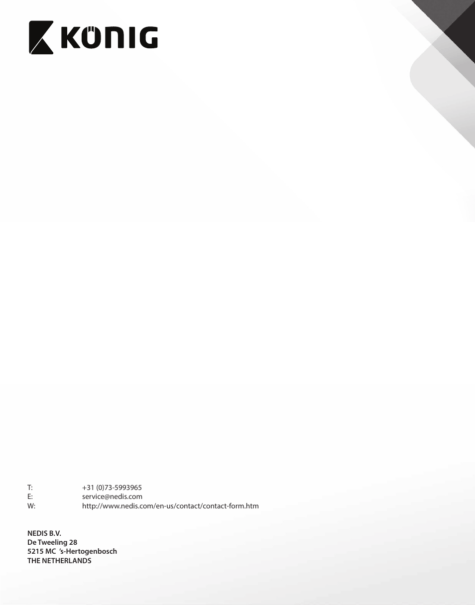 Konig Electronic Full HD car camera User Manual | Page 80 / 80