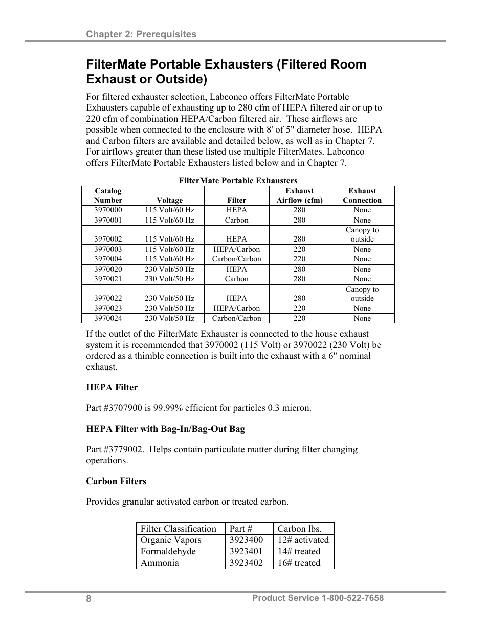 Labconco XVS Ventilation Stations 4865060 User Manual | Page 12 / 59