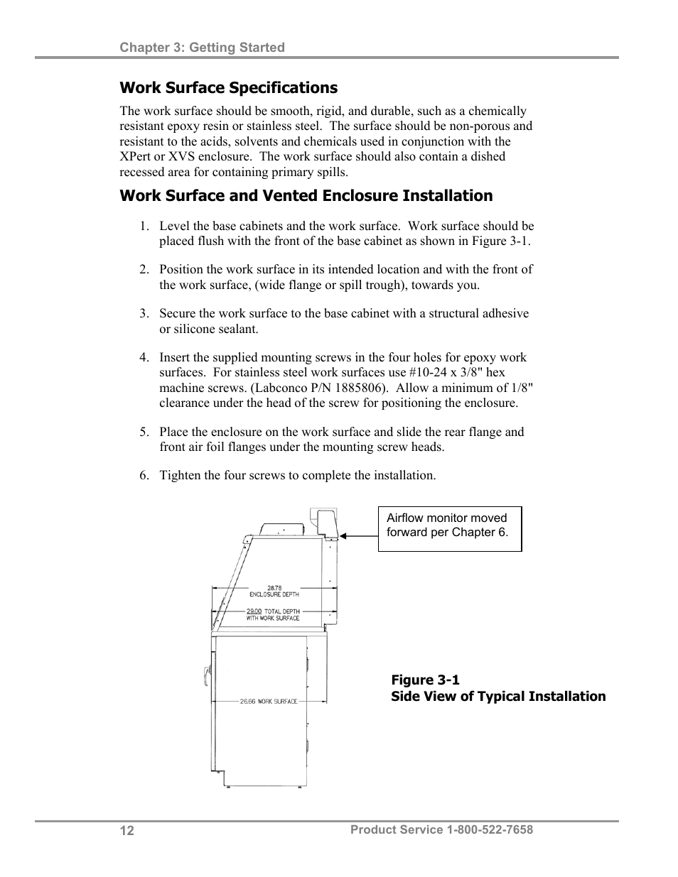Labconco XVS Ventilation Stations 4865060 User Manual | Page 16 / 59