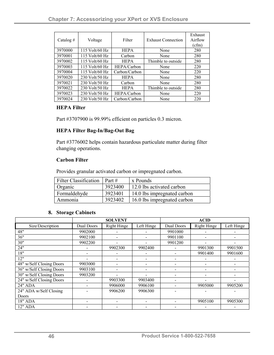 Labconco XVS Ventilation Stations 4865060 User Manual | Page 50 / 59