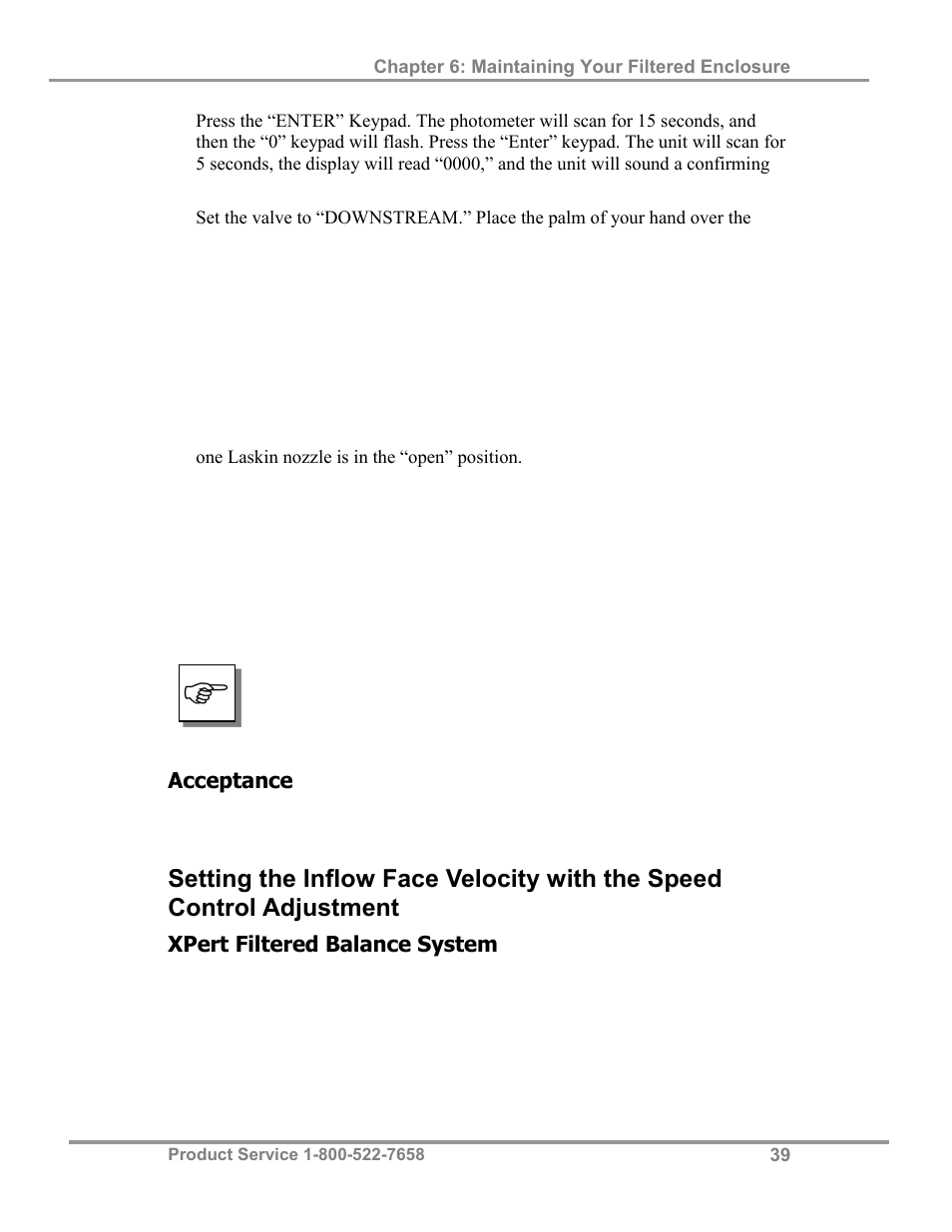 Labconco XPert Filtered Balance Stations 3962622 User Manual | Page 43 / 81